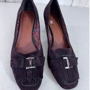 "ETIENNE‎ AIGNER" Suede Brown, Heel, Cobbler Style, Size 11M,PLZ READ,FINAL SALE